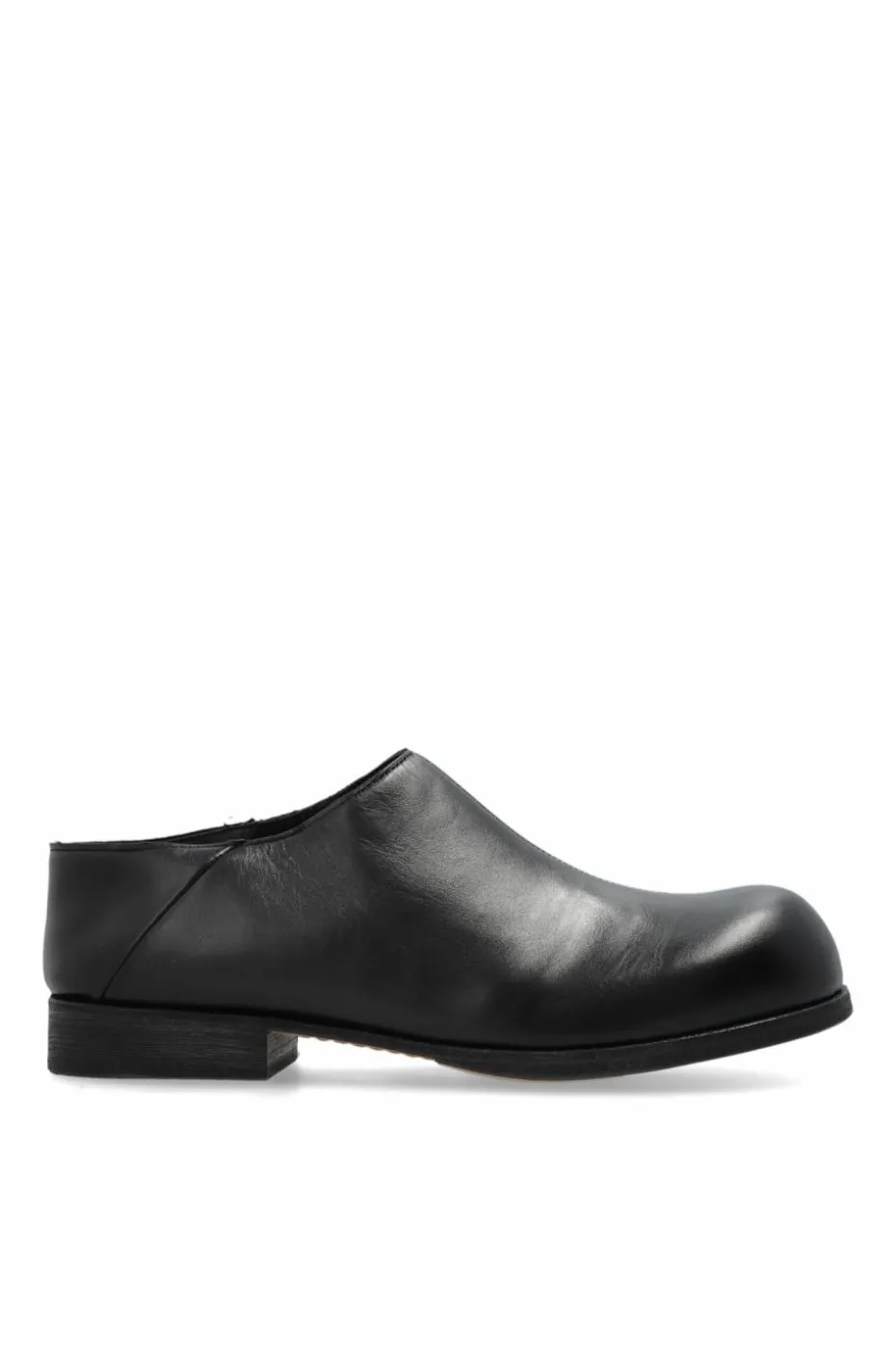 Moschino CZARNY Skórzane buty