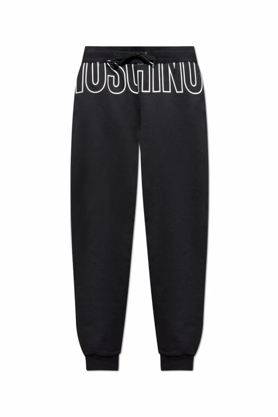 Moschino CZARNY Spodnie dresowe z kolekcji `Underwear`