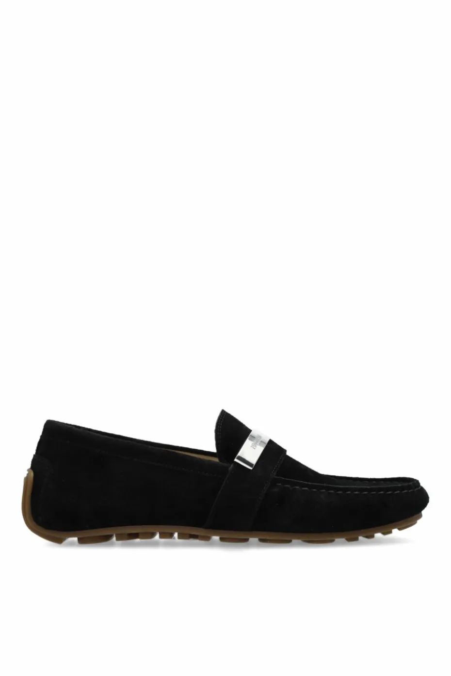 Moschino CZARNY Zamszowe buty
