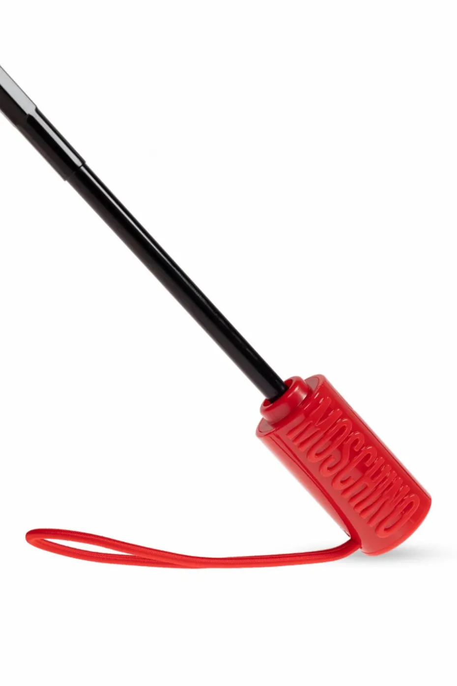 Moschino CZERWONY Składany parasol z logo