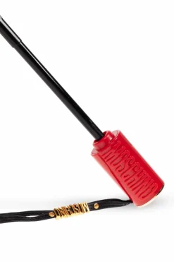 Moschino CZERWONY Składany parasol z logo