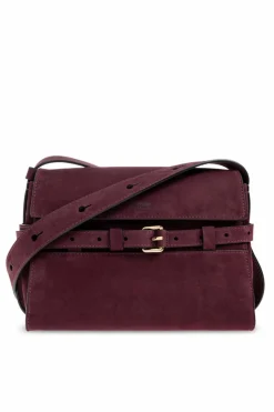 Moschino FIOLETOWY Torba na ramię