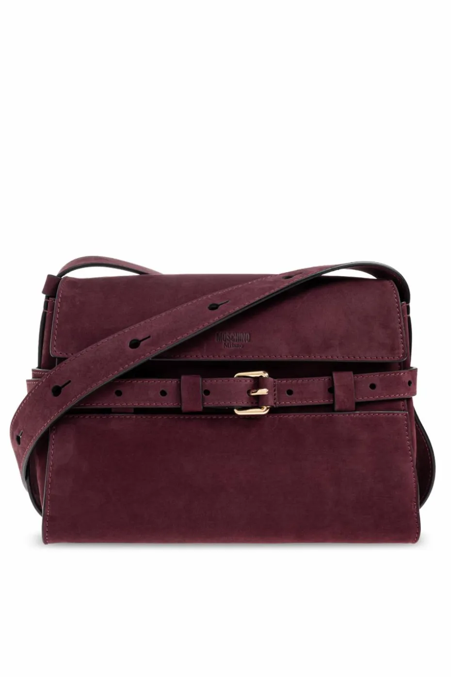 Moschino FIOLETOWY Torba na ramię