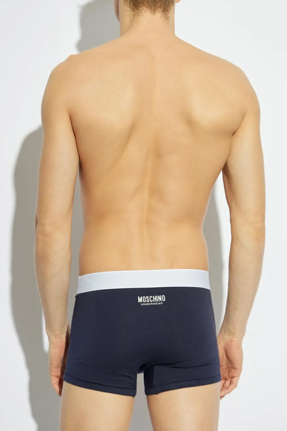 Moschino GRANATOWY Dwupak bokserek
