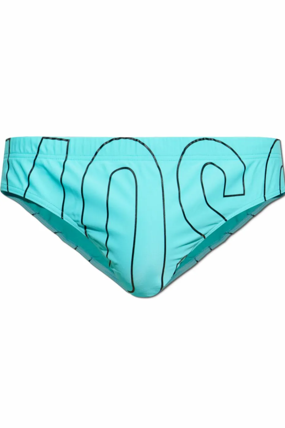 Moschino jasnoniebieski Slipy kąpielowe