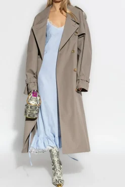 Moschino kremowy Sukienka na ramiączkach