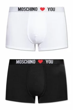 Moschino MULTIKOLOR Dwupak bokserek z logo