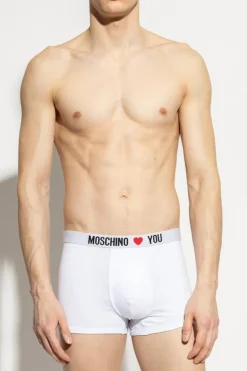 Moschino MULTIKOLOR Dwupak bokserek z logo