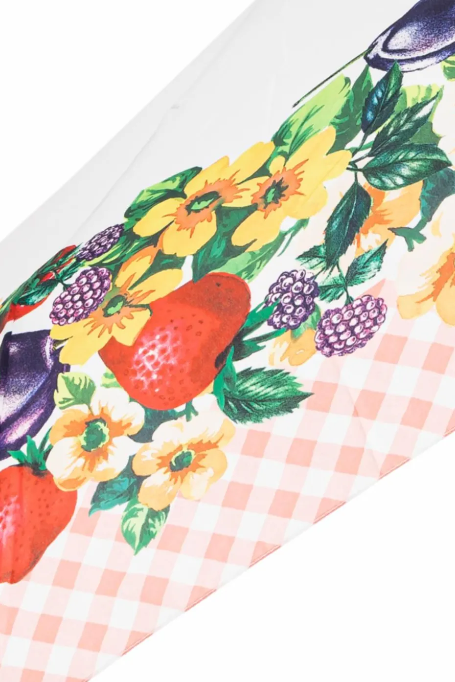 Moschino MULTIKOLOR Składany parasol z logo