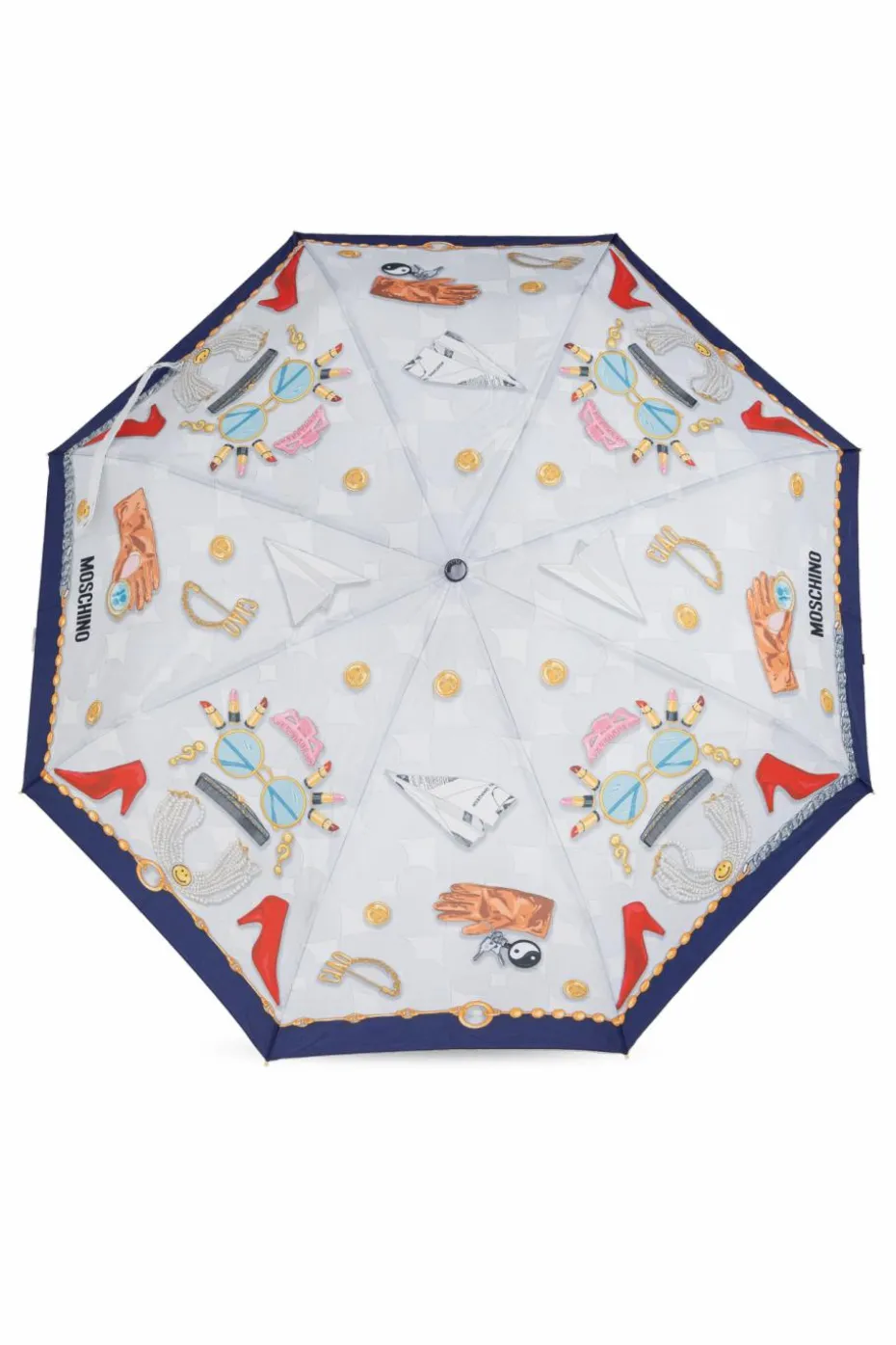 Moschino MULTIKOLOR Składany parasol
