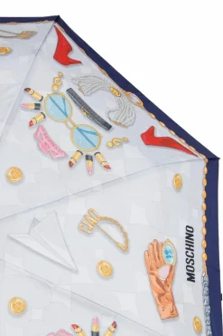 Moschino MULTIKOLOR Składany parasol