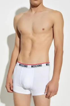 Moschino MULTIKOLOR Trójpak bokserek z logo
