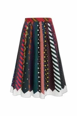 Moschino MULTIKOLOR Wzorzysta spódnica