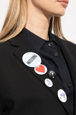 Moschino MULTIKOLOR Zestaw przypinek