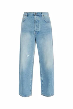 Moschino NIEBIESKI Jeansy z logo