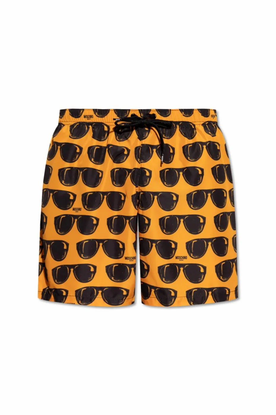 Moschino POMARAŃCZOWY Szorty kąpielowe