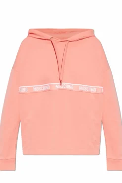 Moschino RÓŻOWY Bluza linii `Underwear`
