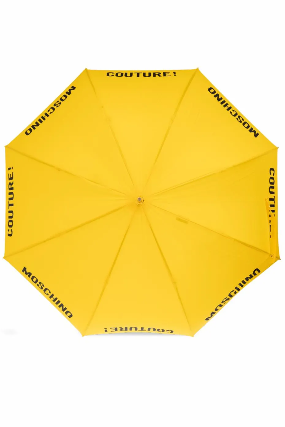 Moschino ŻÓŁTY Parasol z logo