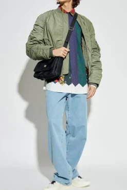 Moschino ZIELONY Kurtka typu `bomber`