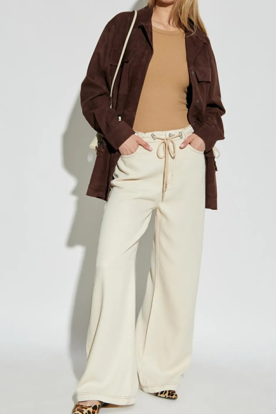 Munthe beżowy Top `Peach`