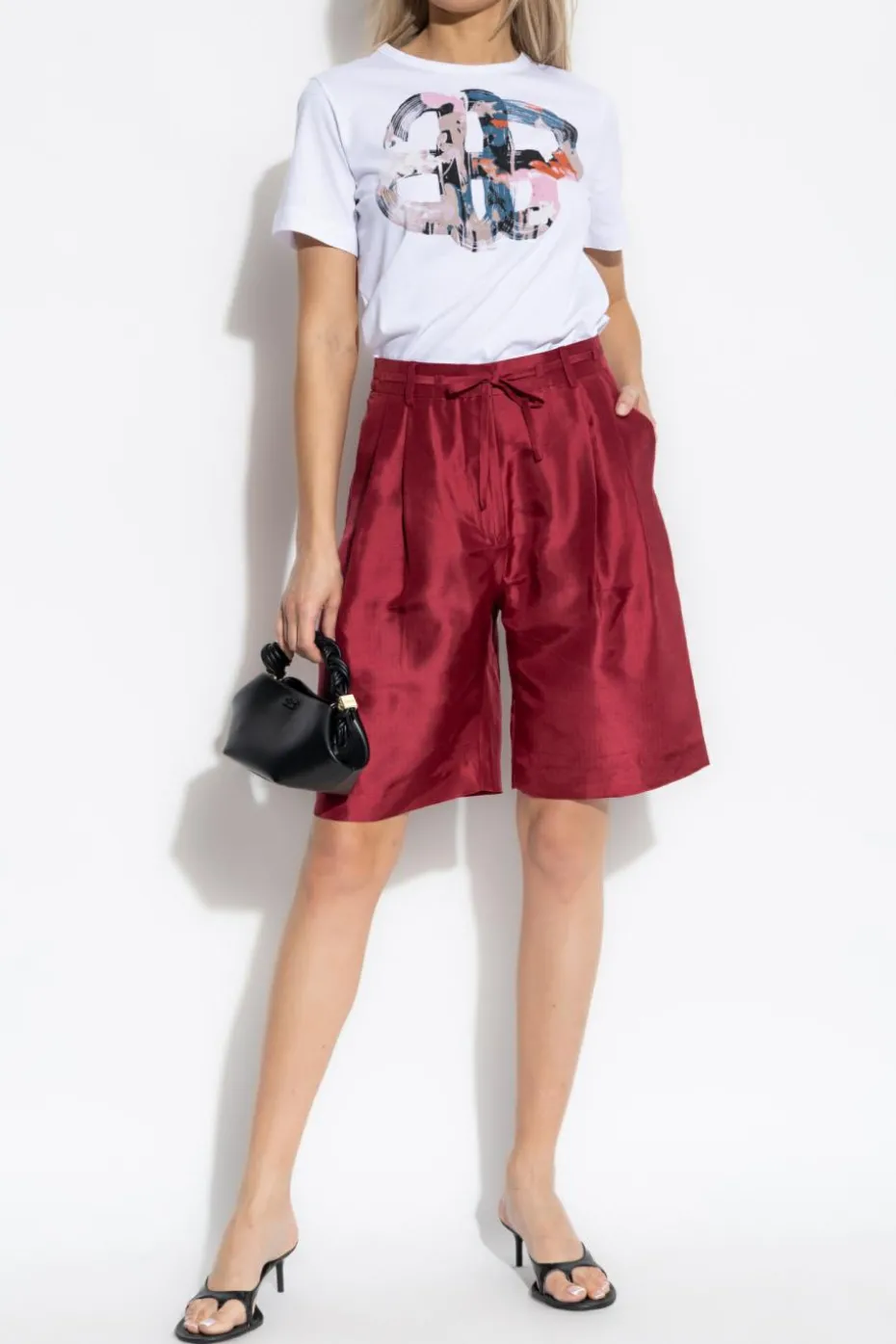 Munthe BIAŁY T-shirt `Prato`