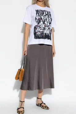 Munthe BIAŁY T-shirt `Prize`