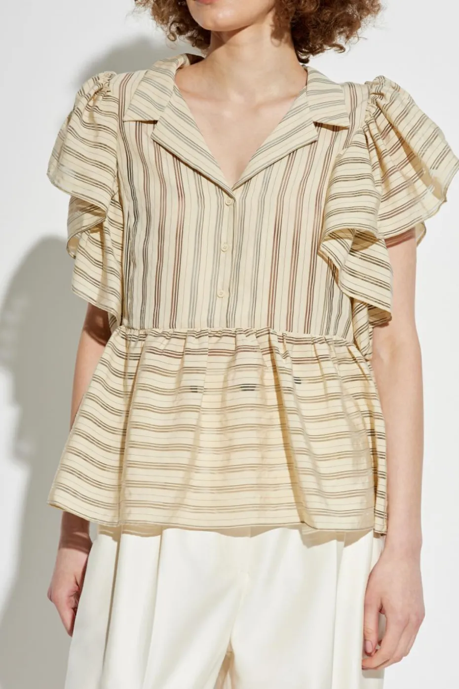 Munthe kremowy Top `Ludive`
