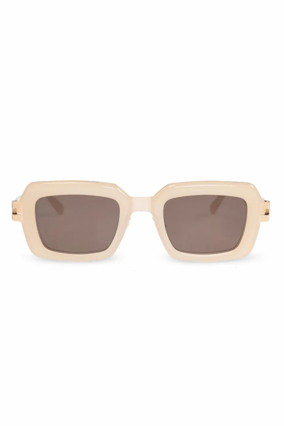 Mykita kremowy Okular przeciwsłoneczne `Una`