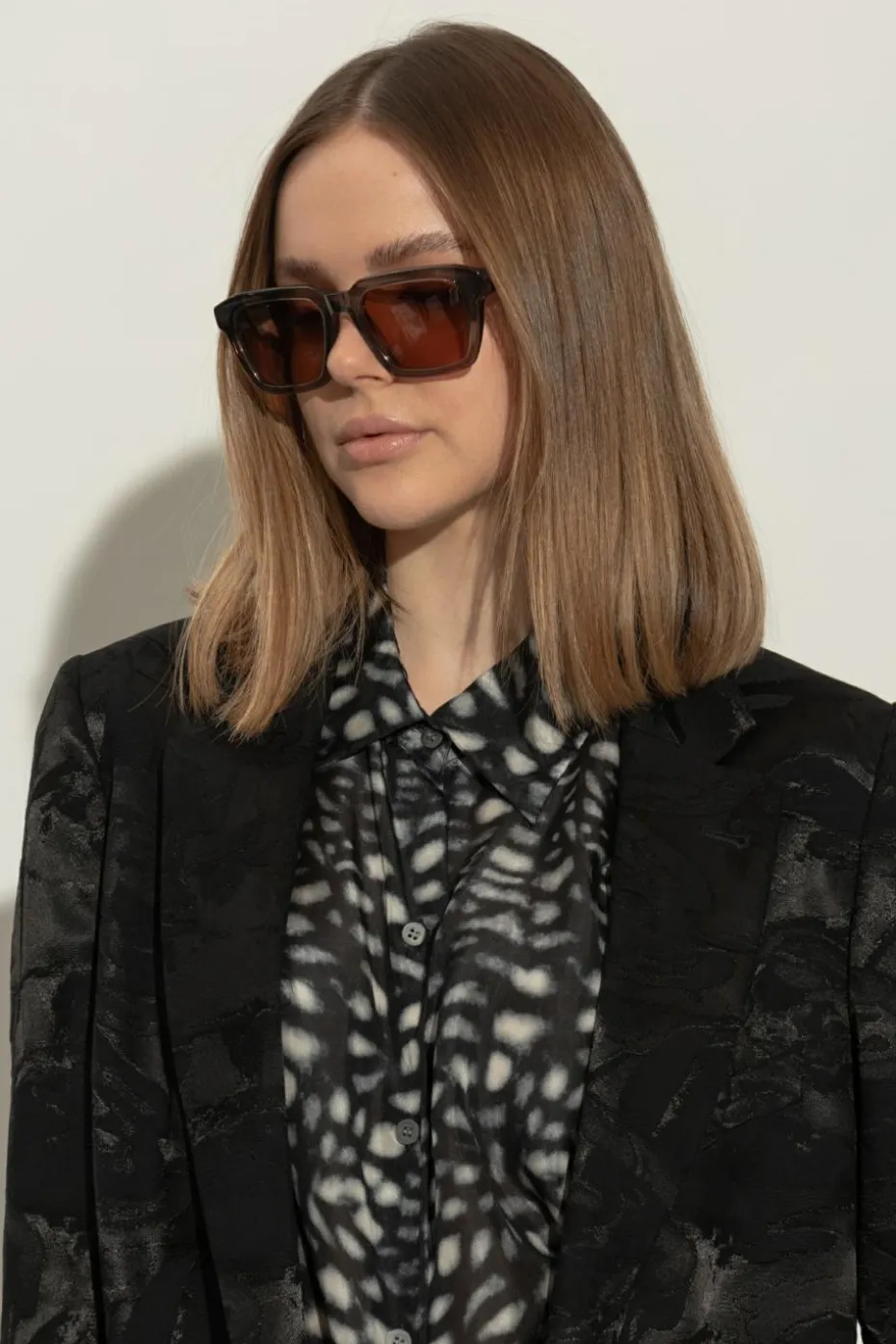Mykita SZARY Okulary przeciwsłoneczne `Soma`