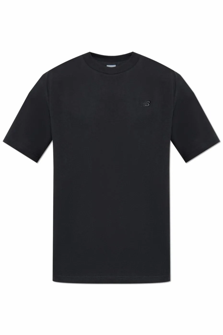 New Balance CZARNY T-shirtz logo