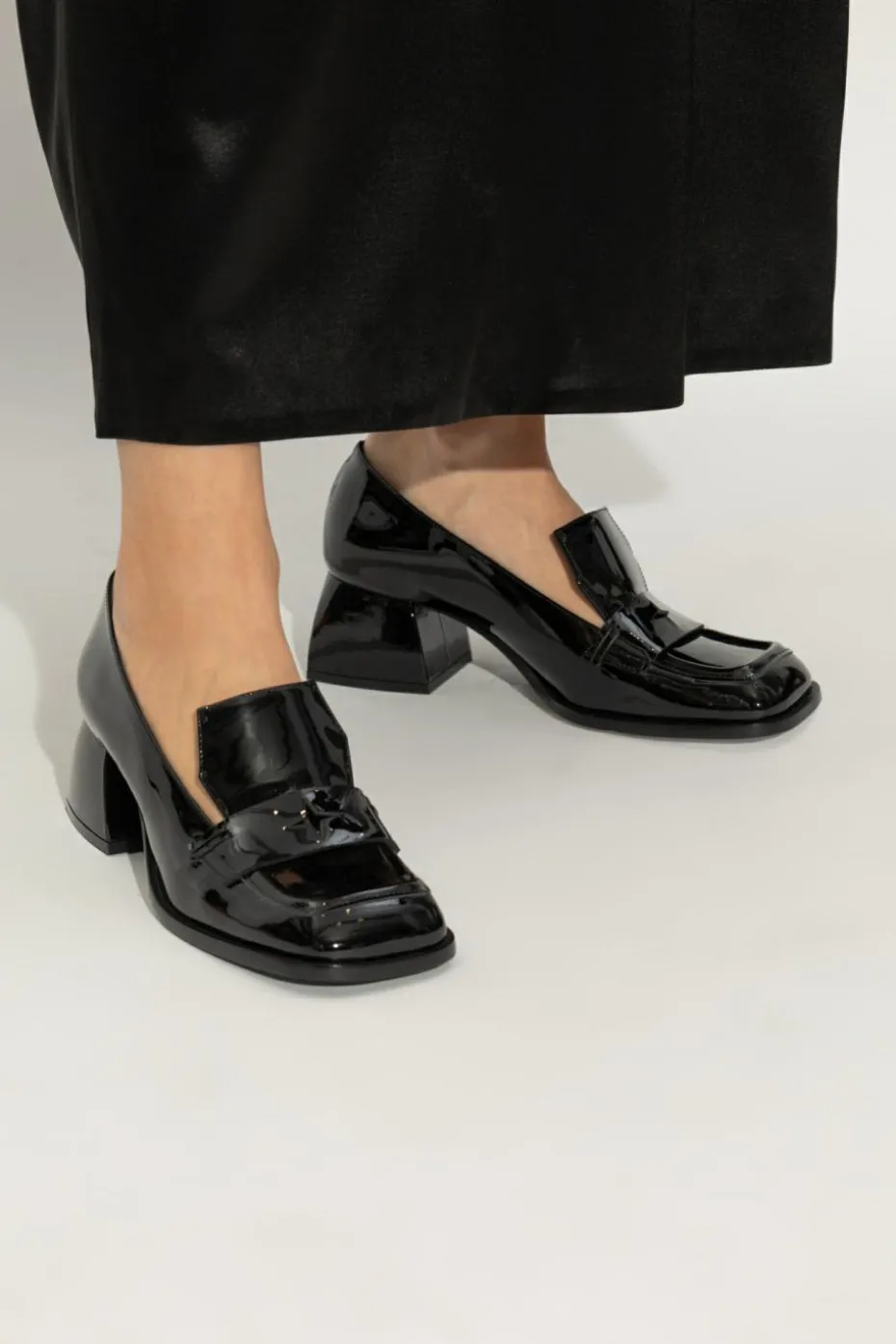 Nodaleto CZARNY Buty na obcasie