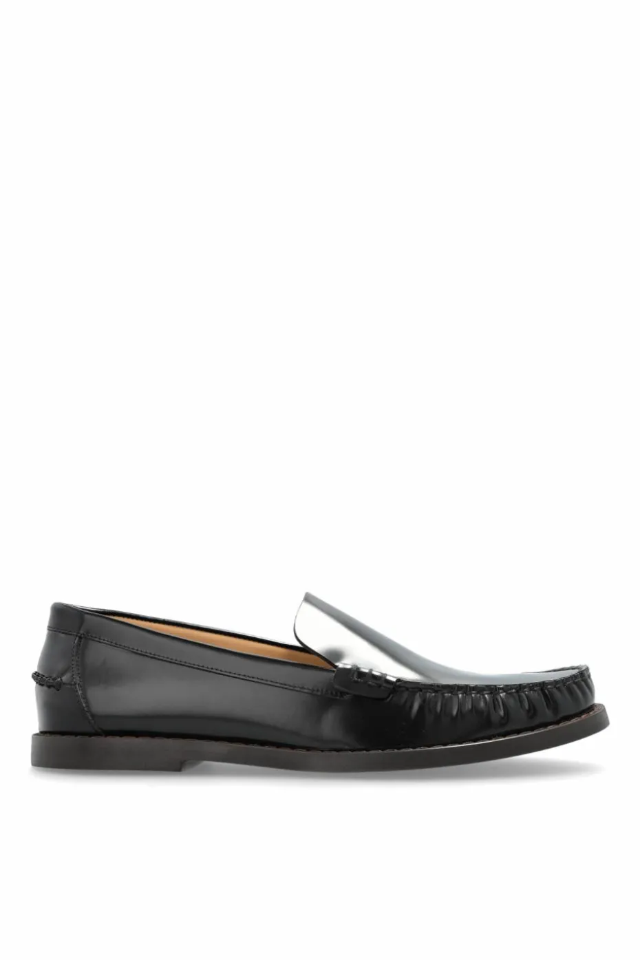 Odissi CZARNY Skórzane buty typu `loafers`