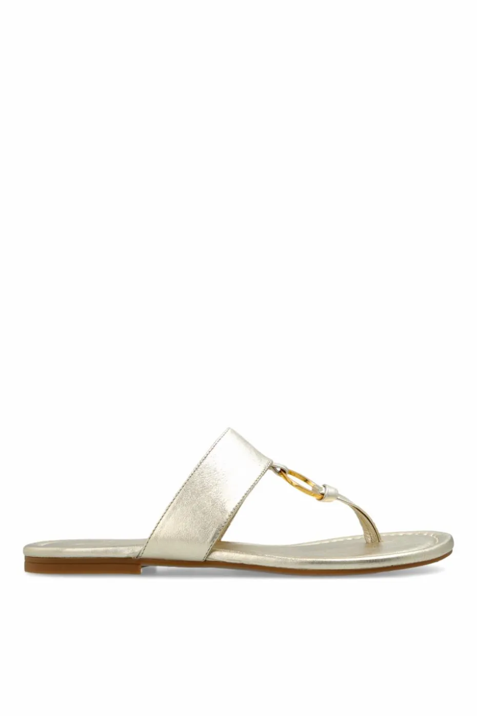 Odissi ZŁOTY Skórzane japonki