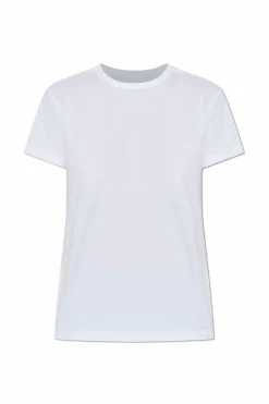Officine Generale BIAŁY T-shirt ‘Lara’