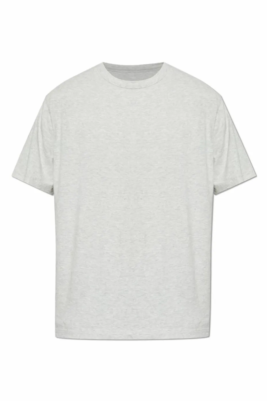 Officine Generale SZARY T-shirt z bawełny organicznej