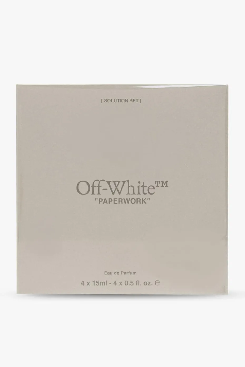 Off-White beżowy Zestaw wód perfumowanych ‘Paperwork Solution Set’