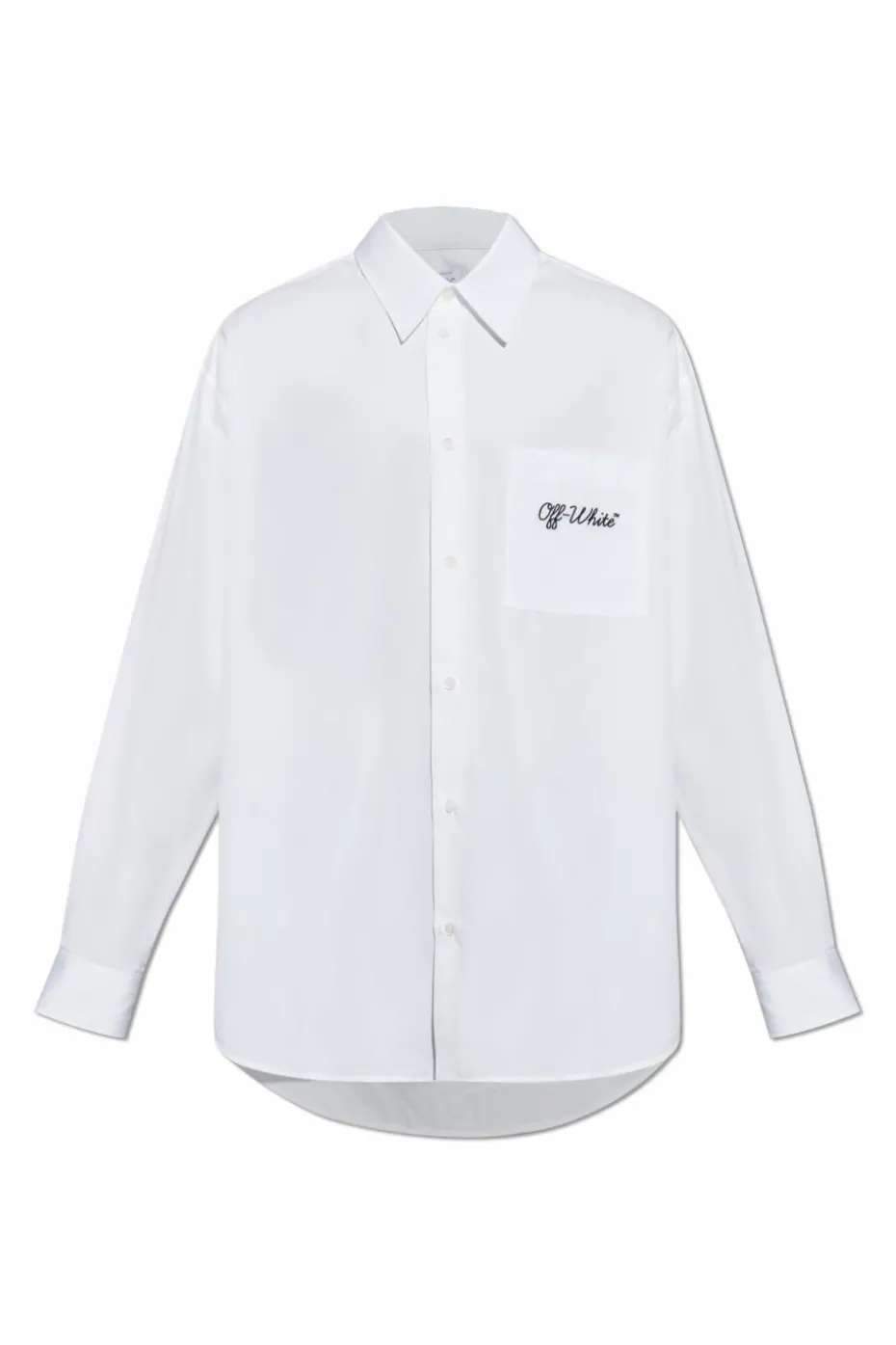 Off-White BIAŁY Koszula z logo
