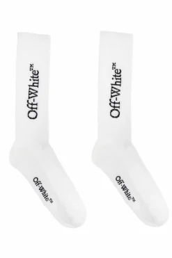 Off-White BIAŁY Skarpety z logo