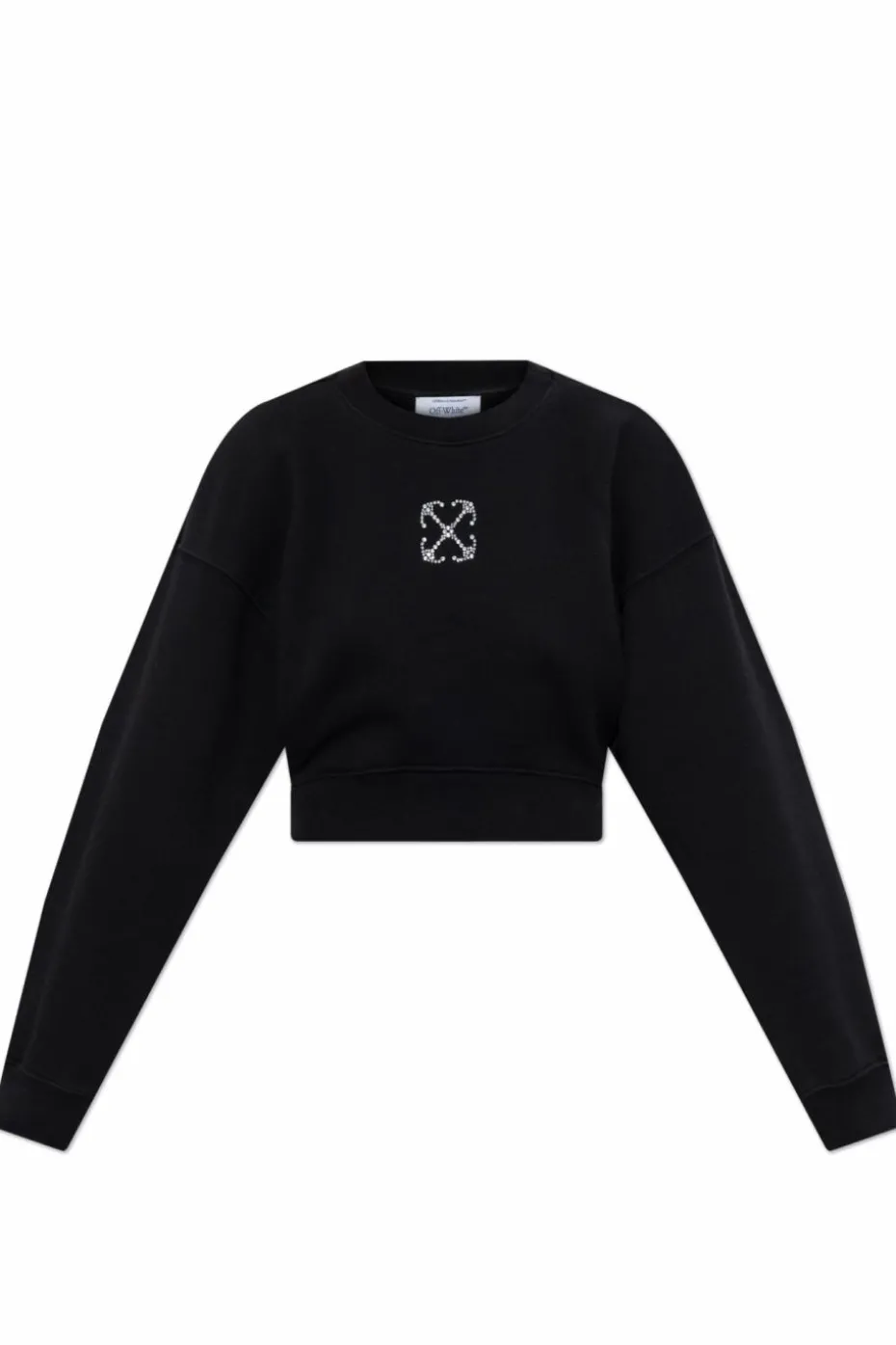 Off-White CZARNY Bluza z logo