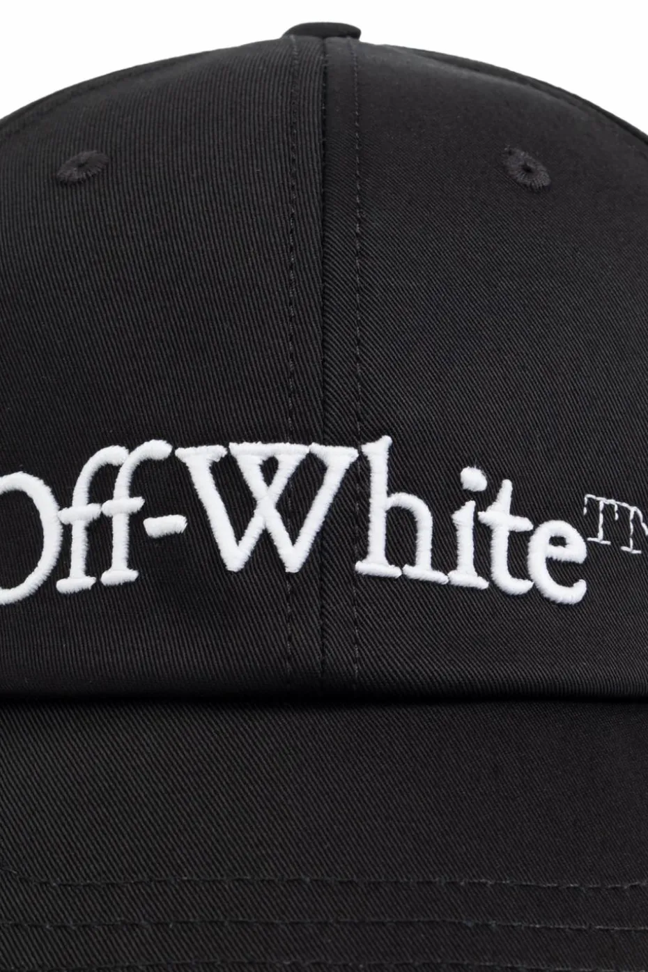 Off-White CZARNY Czapka z daszkiem