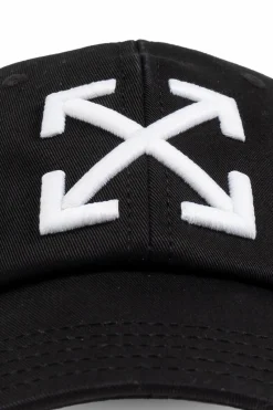 Off-White CZARNY Czapka z daszkiem