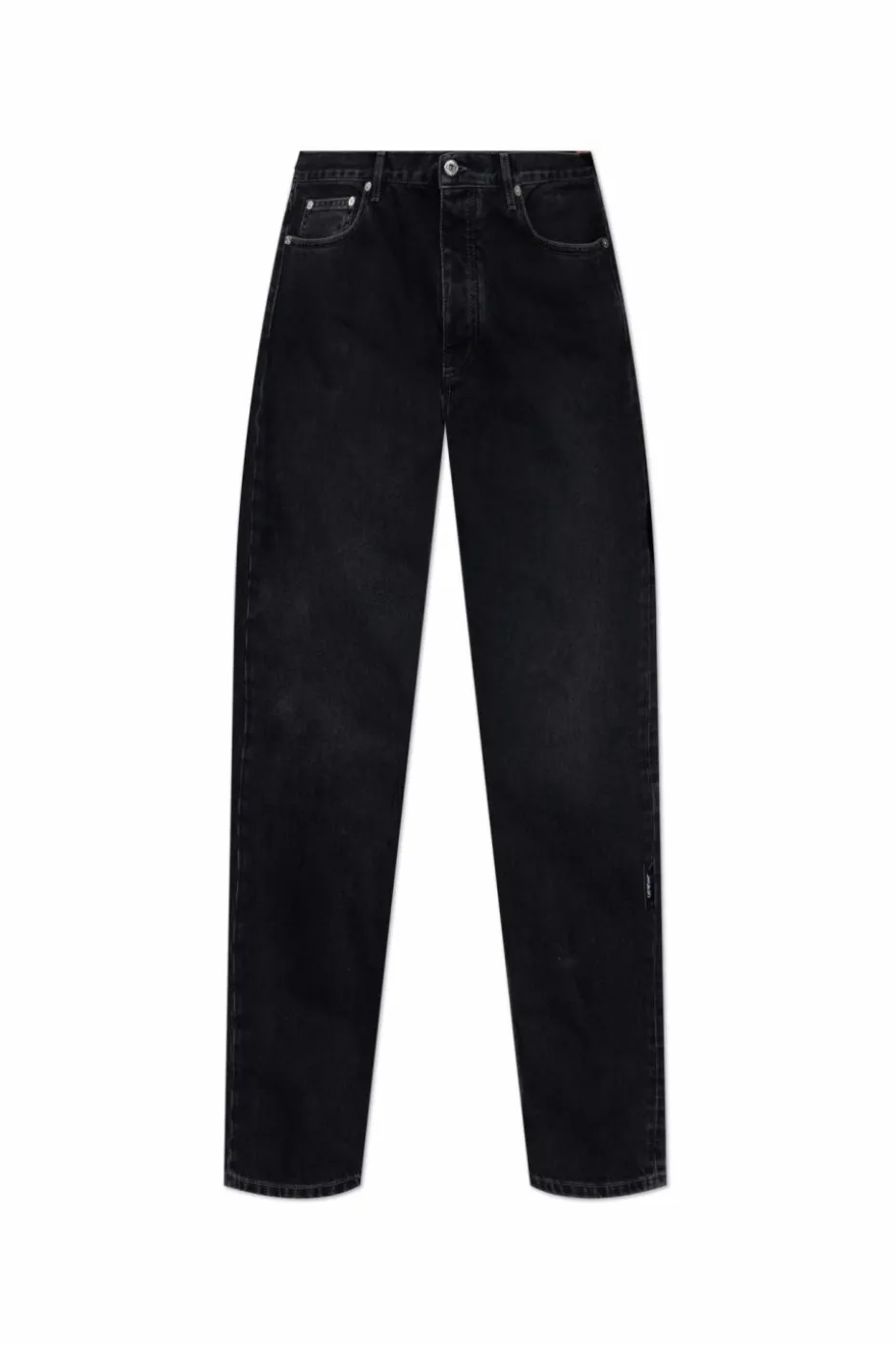 Off-White CZARNY Jeansy z kieszeniami