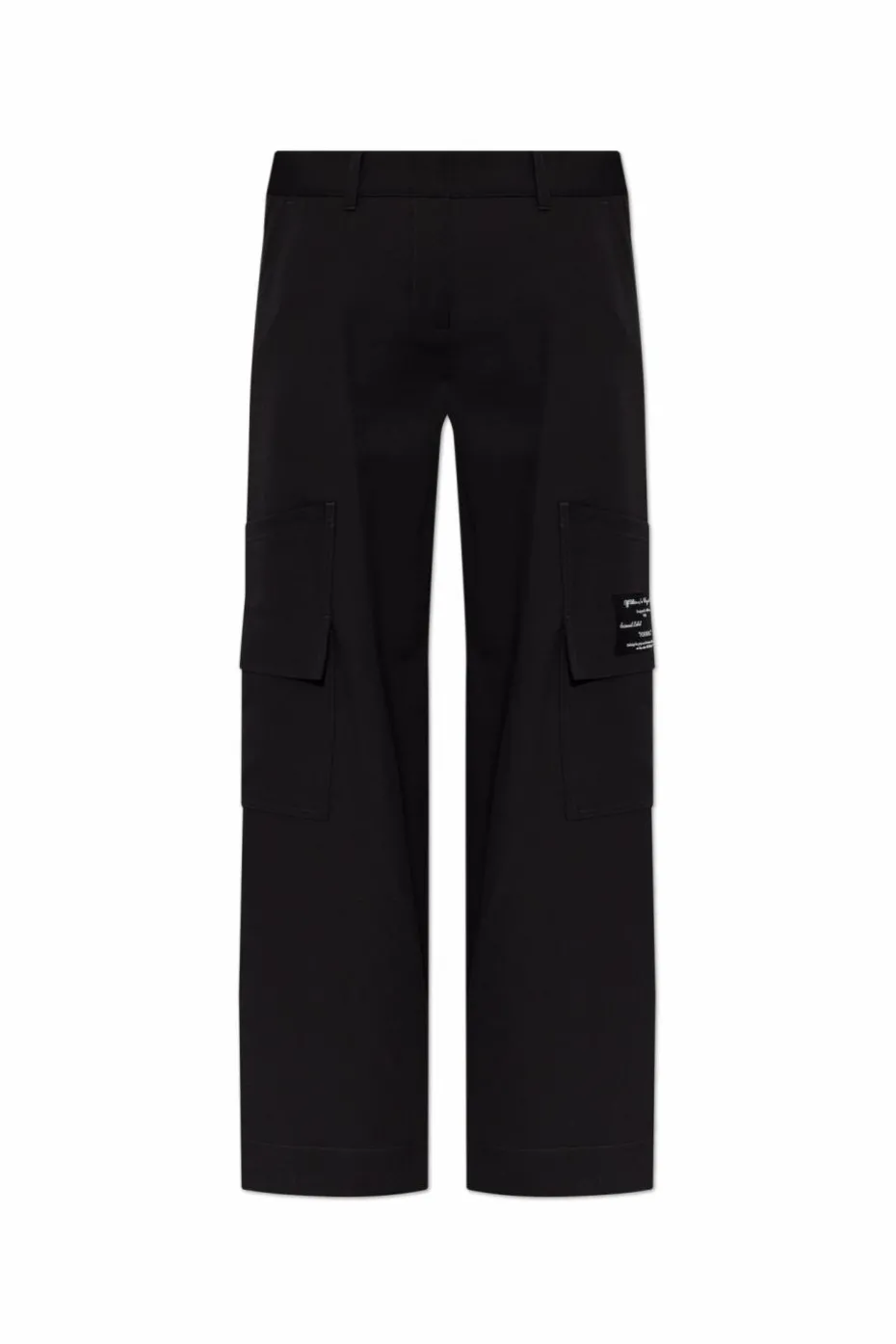 Off-White CZARNY Spodnie typu `cargo`