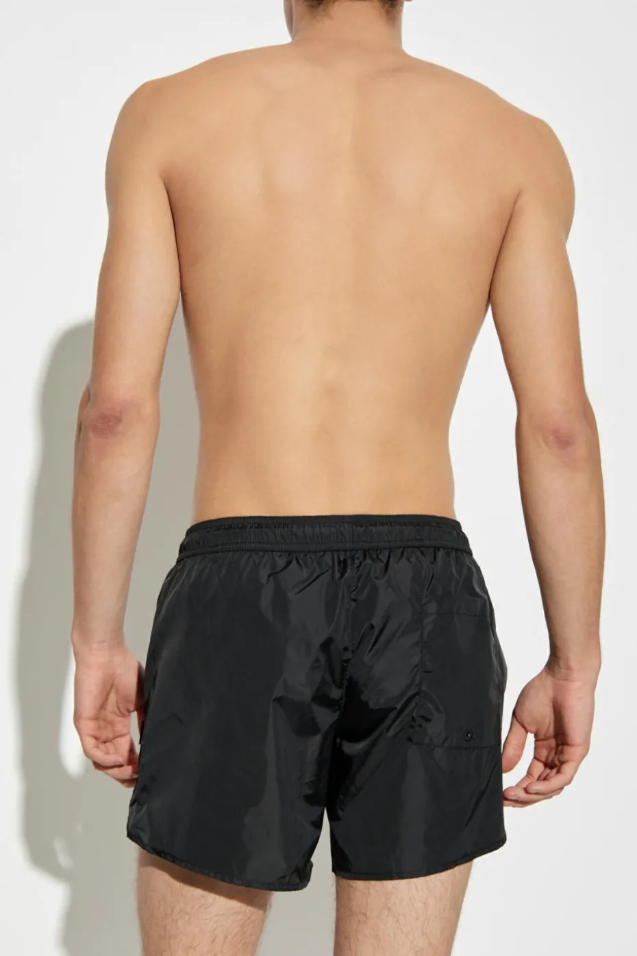 Off-White CZARNY Szorty kąpielowe