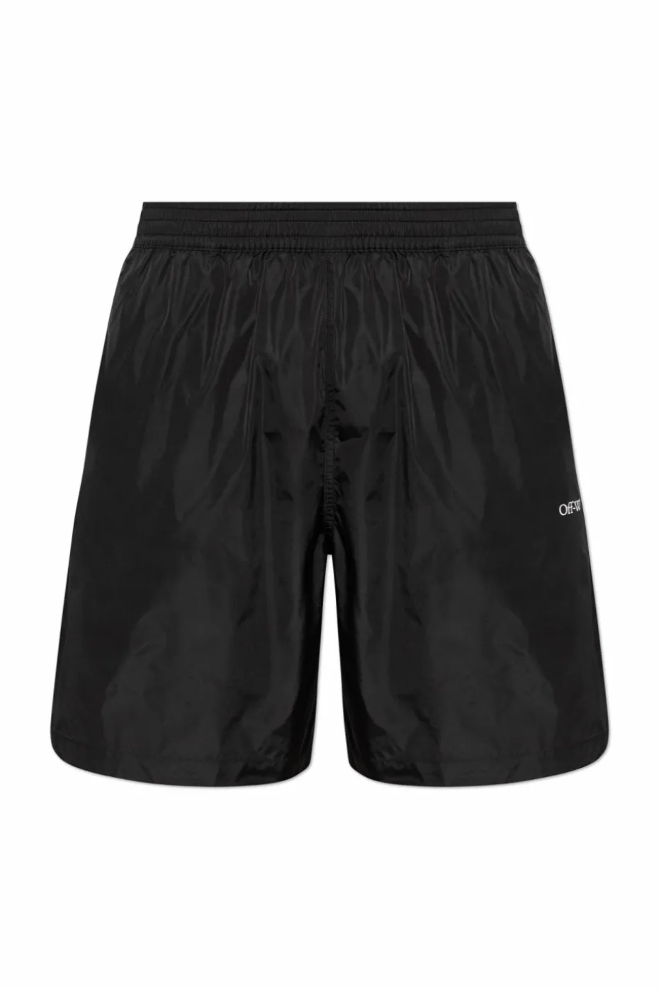 Off-White CZARNY Szorty kąpielowe