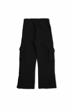 Off-White Kids CZARNY Bawełniane spodnie