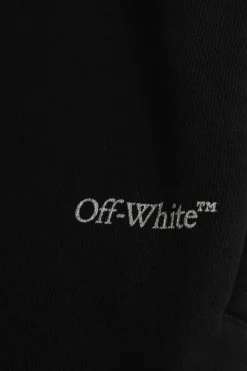 Off-White Kids CZARNY Bawełniane spodnie
