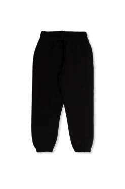 Off-White Kids CZARNY Spodnie dresowe z logo