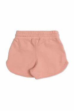 Off-White Kids RÓŻOWY Bawełniane szorty z logo