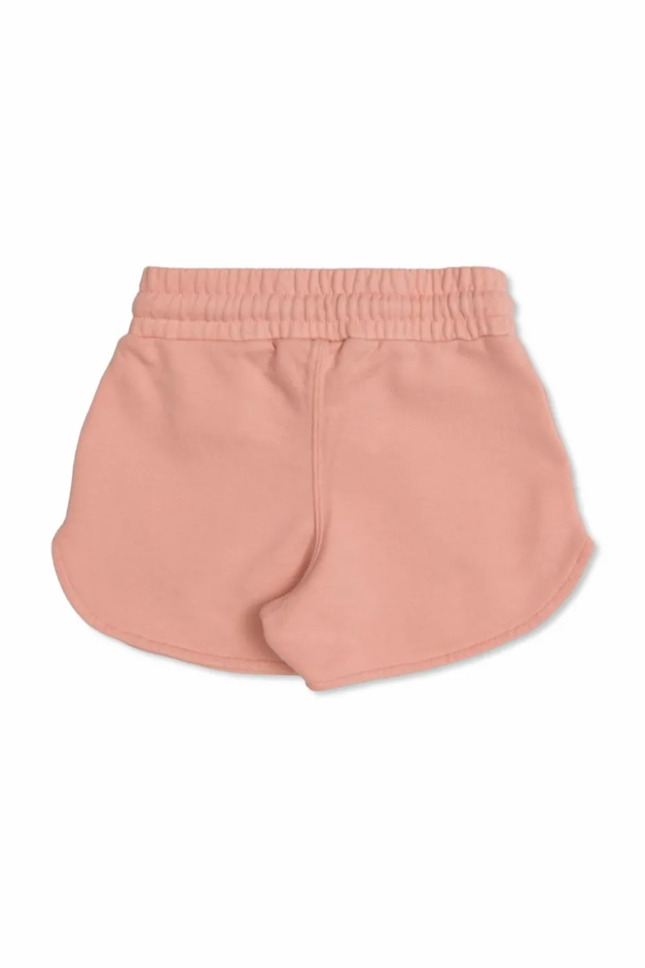 Off-White Kids RÓŻOWY Bawełniane szorty z logo